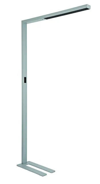 Vloerlamp MAUL Sirius LED  dimbaar zilver