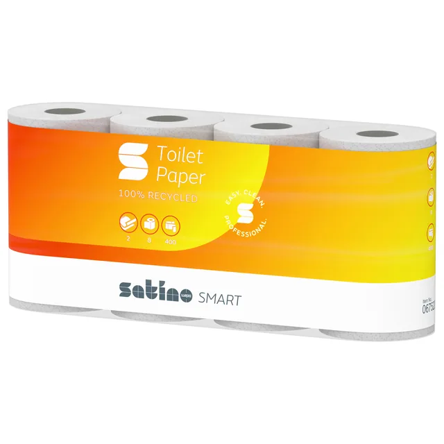 Toiletpapier Satino MT1 Smart 2laags wit 067520