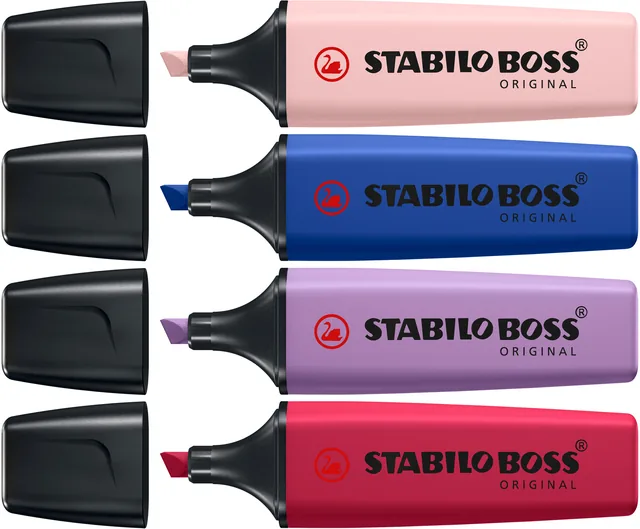 Markeerstift STABILO Boss Wildfl display groot ass