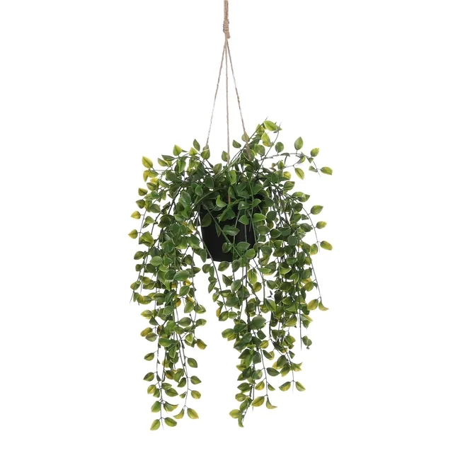 Kunstplant Mica Ficus hangend in pot groen