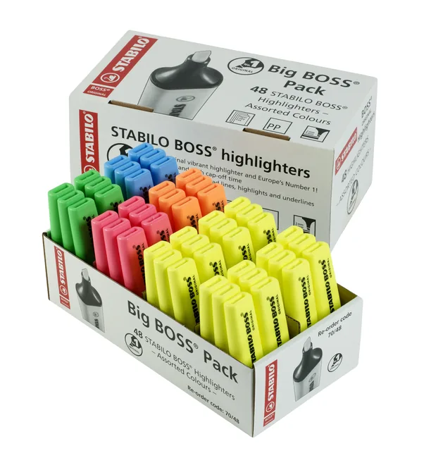 Markeerstift STABILO BOSS 70 48st assorti