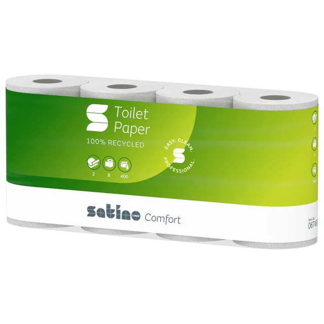 Toiletpapier Satino MT1 Comfort 2laags wit 067490