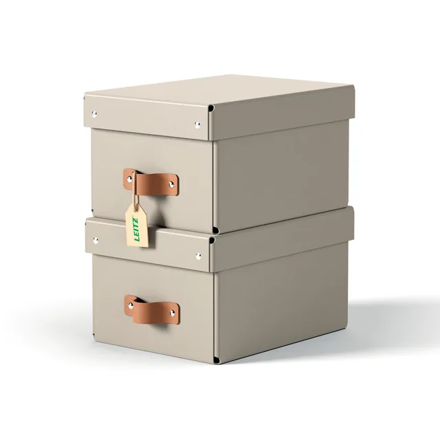 Opbergdoos Leitz Puro deksel 7 liter set van 2 be