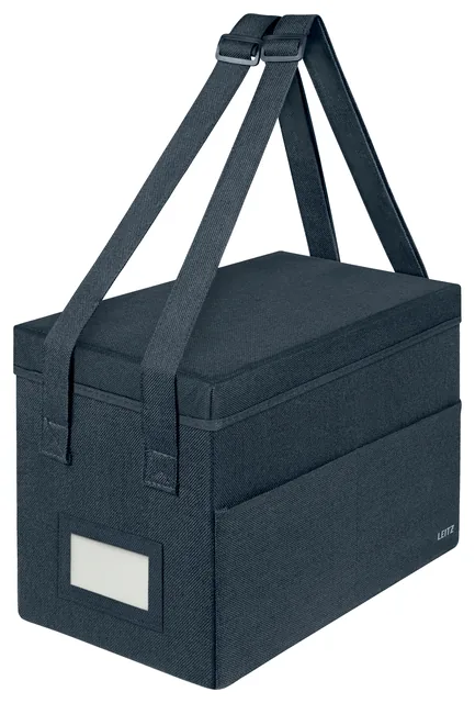 Opbergtas Leitz gestofferd met deksel compact gr