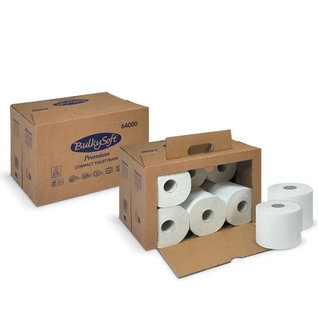 Toiletpapier BulkySoft Premium 12x500 vel 64000