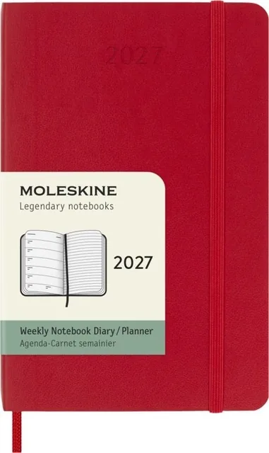Agenda 2027 Msk Plan Week pocket sc scarlet red