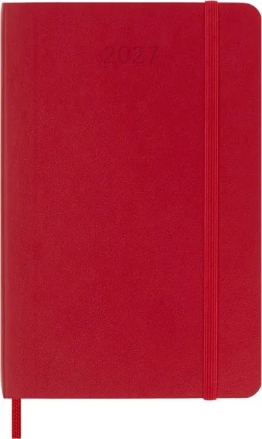 Agenda 2027 Msk Plan Week pocket sc scarlet red