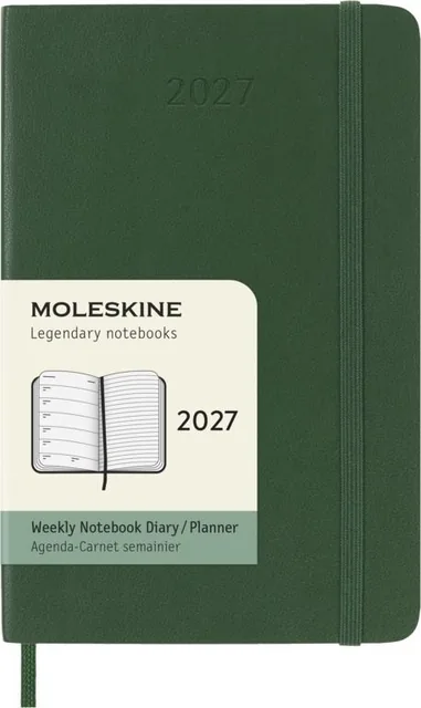 Agenda 2027 Msk Plan Week pocket sc myrtle green