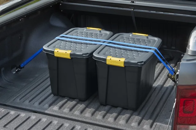 Opbergbox Bankers Box 60L met hndgr robuust zwart