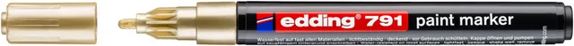 Paintmarker edding 791 alcoholbasis 1-2mm goud