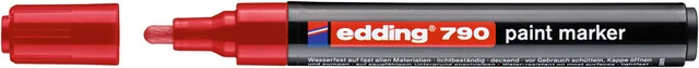 Paintmarker edding 790 alcoholbasis 2-3mm rood