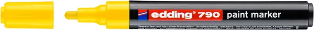 Paintmarker edding 790 alcoholbasis 2-3mm geel