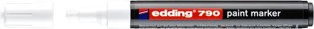 Paintmarker edding 790 alcoholbasis 2-3mm wit
