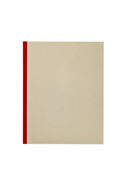 Kasboek Qua 165x210mm 160blz 1 kolom rode rug ass