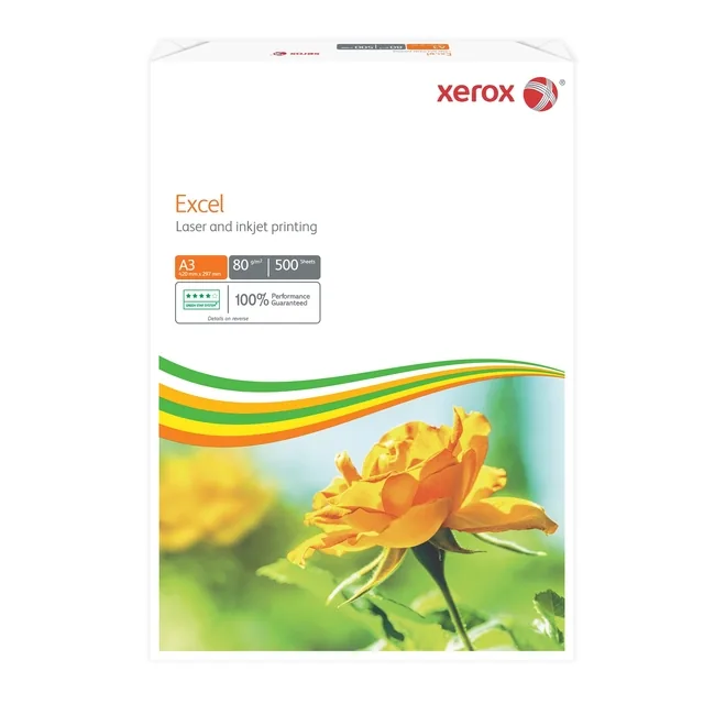 Kopieerpapier Xerox Excel A3 80gr wit