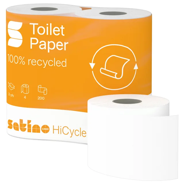 Toiletpapier Satino MT1 HiCycle 2laags 067810