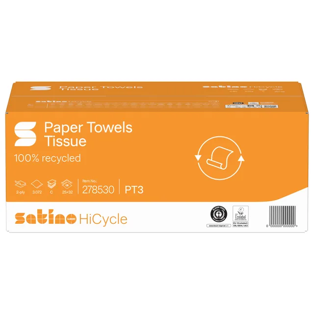Handdoek Satino PT3 HiCycle 2laags 278530
