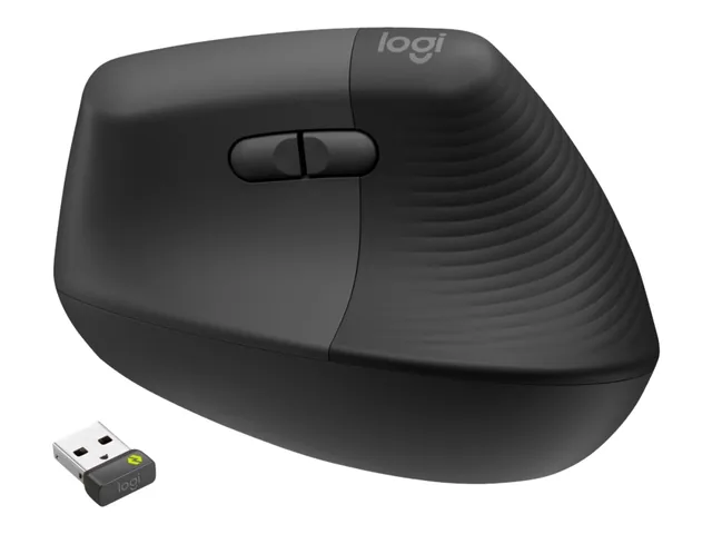 Muis Logitech Lift business rechtshandig grafiet