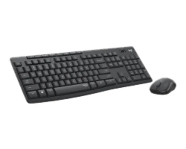 Toetsenbord en muis Logitech MK295 qwerty grafiet
