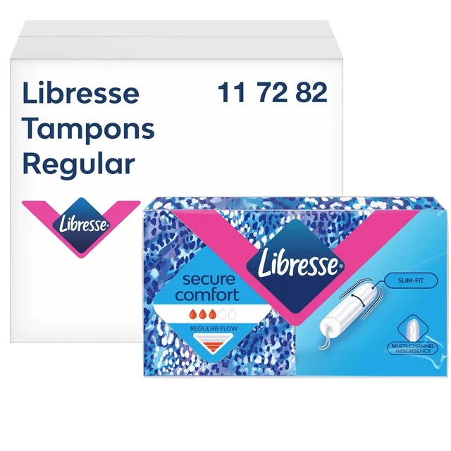 Tampon Libresse P3 Discreet Regular 384 stuks