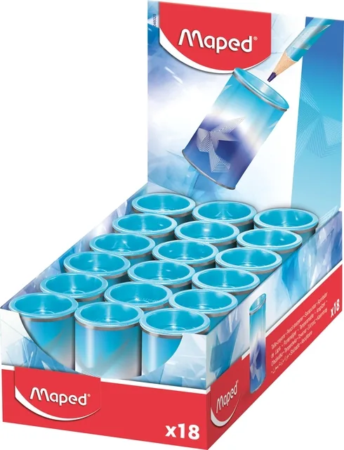 Puntenslijper Maped Arctic Vibes display 18 stuks