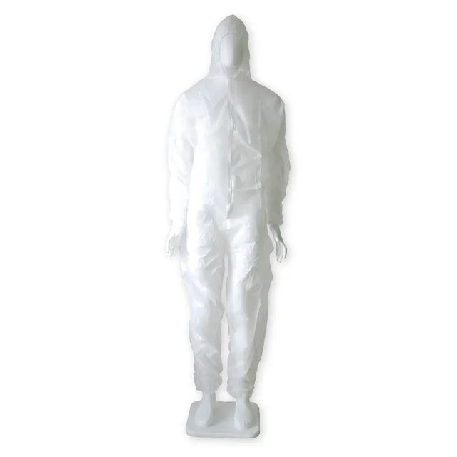Coverall Hynex non-woven XL wit PP rits