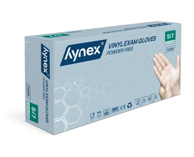 Handschoen Hynex vinyl S tr 4.5gr 100 stuks