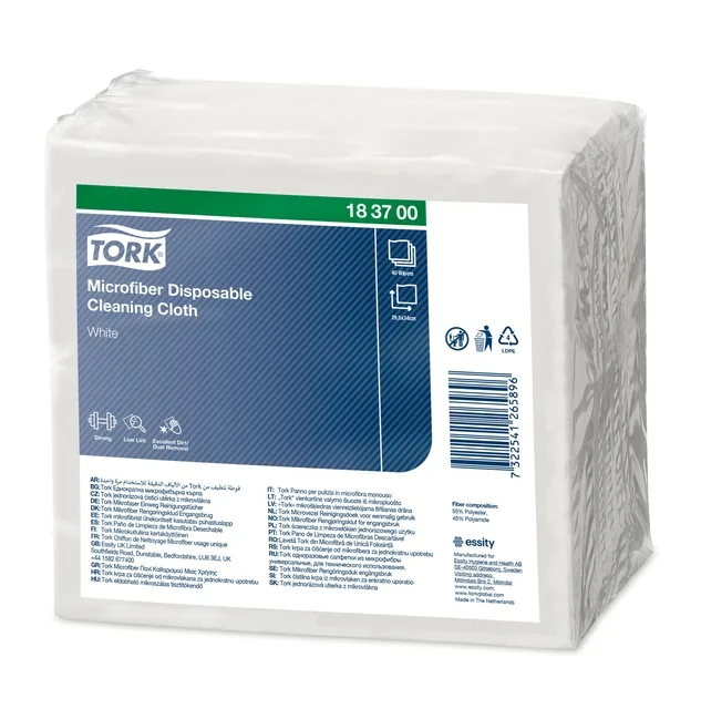 Microvezeldoek Tork Premium 40 vel wit 183700