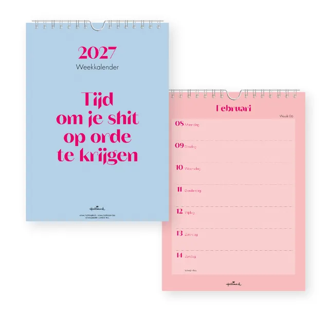 Weekkalender 2027 C 165x230mm nl