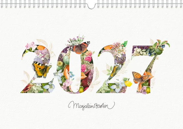 Familiekalender 2027 Marjolein Bastin A4 nl