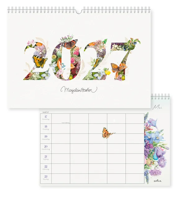 Familiekalender 2027 Marjolein Bastin A4 nl