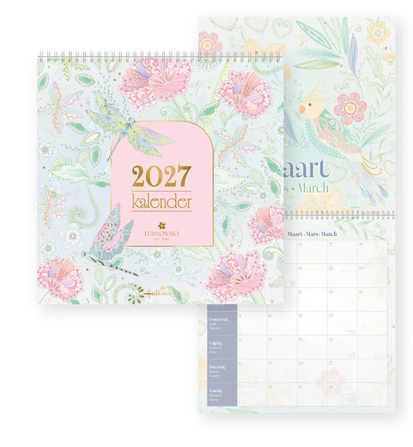 Maandkalender 2027 Turnowsky 290x290mm
