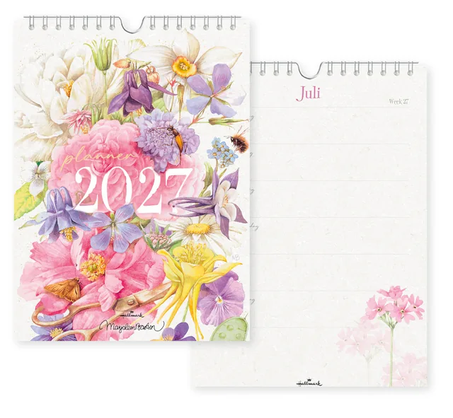 Weekkalender 2027 Marjolein Bastin 165x230mm nl