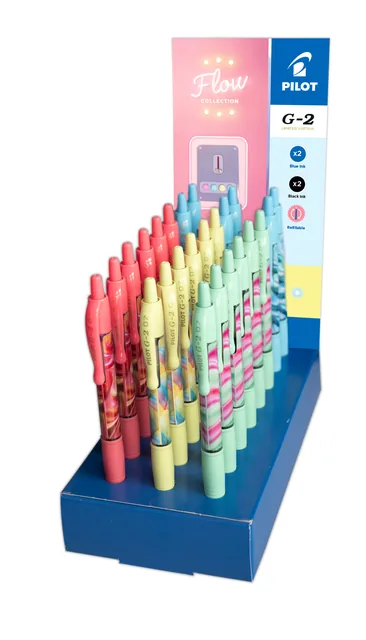 Gelschrijver PILOT G-2-07 Flow M ass displ à 24st