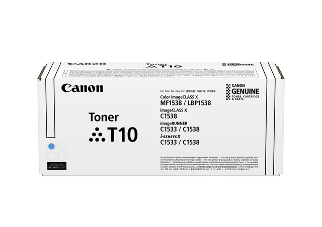 Tonercartridge Canon T10 blauw