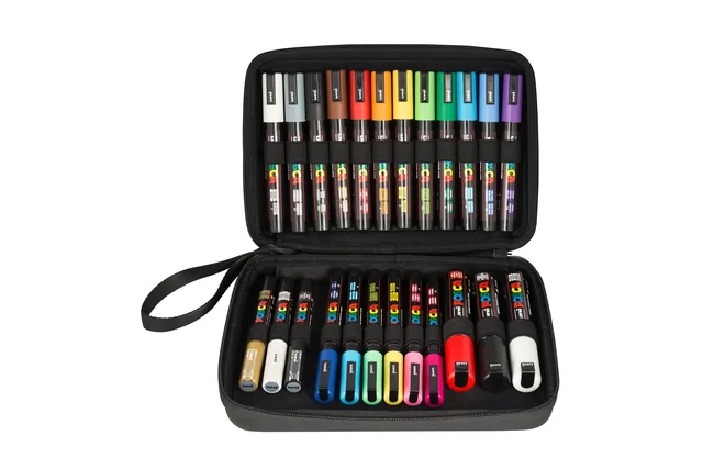 Paintmarker Uni POSCA assort koffer à 24 stuks