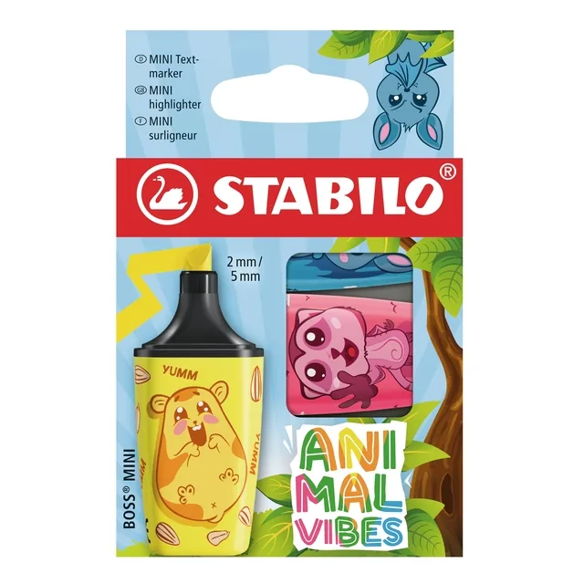 Markeerstift STABILO BOSS mini Animal 3st
