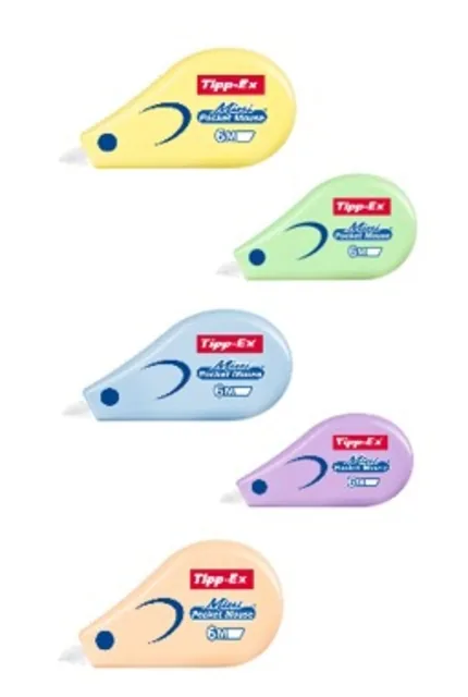 Correctietape Tipp-Ex mini pocket mouse 5mm ass