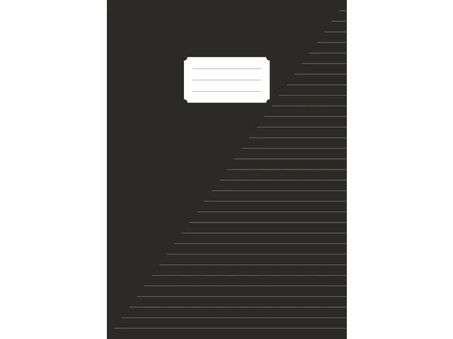 Schrift Kangaro A4 lijn 80pag 60gr 5st zwart
