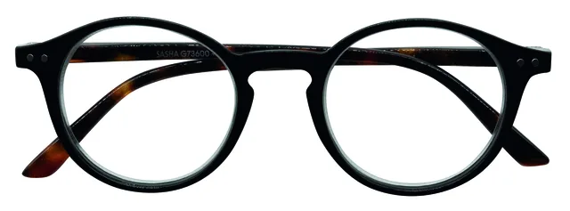 Leesbril I Need You +2.00dpt Sasha zwart-tortoise