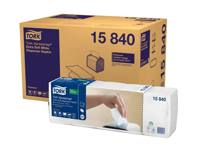 Servet Tork N4 Xpressnap Premium 2laags wit 15840