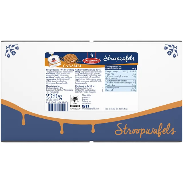 Stroopwafel Daelmans toefzak 290 gram
