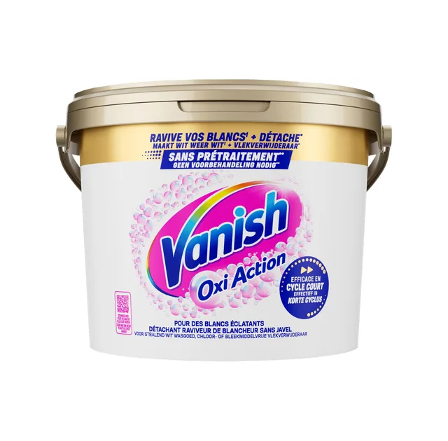 Wasbooster Vanish Oxi Action Whitening poeder 2700