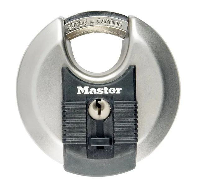 Hangslot MasterLock Excell gelamineerd grijs