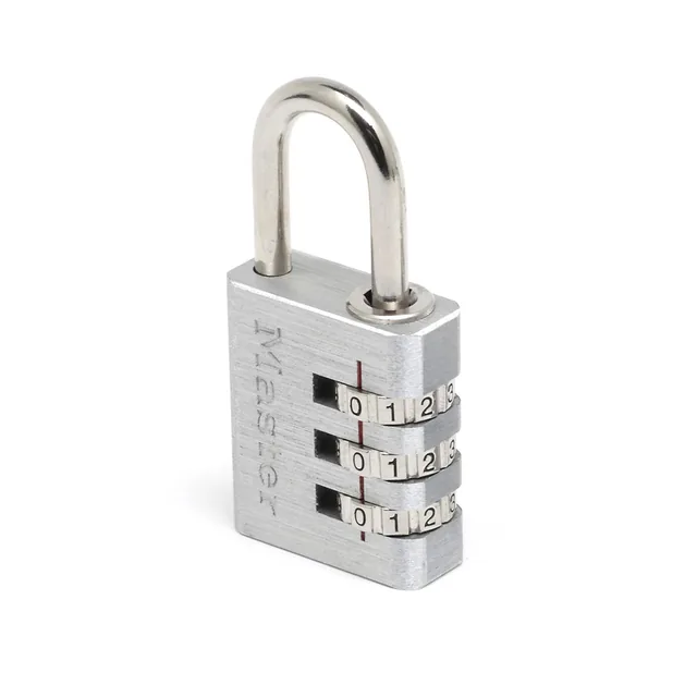 Hangslot MasterLock combi aluminium 30mm