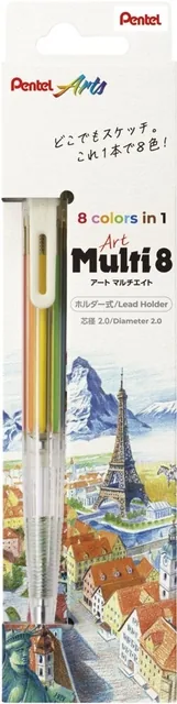 Vulpotlood Pentel XPH804 2.0mm multi kleuren