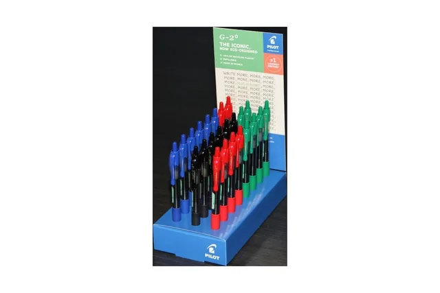 Gelschrijver PILOT BL-G2 Plus M 24st ass