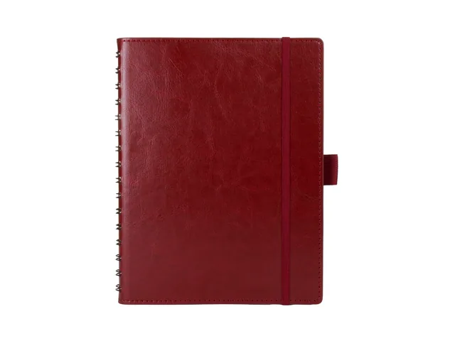 Notitieboek Multo Hannibal A5 kunstleder bordeaux