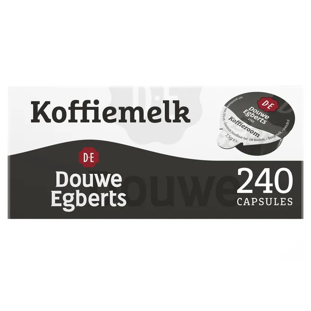 Koffiemelkcups Douwe Egberts 240x7.5 gram