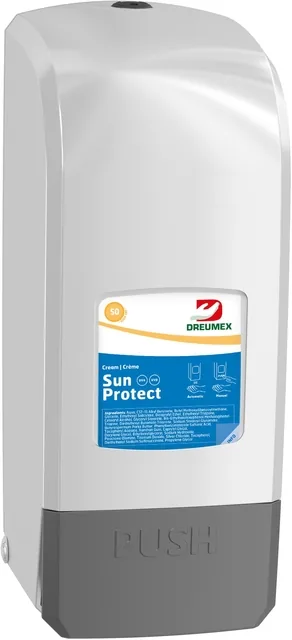 Zonnebrandcremedispenser Dreumex Sun Protect wit